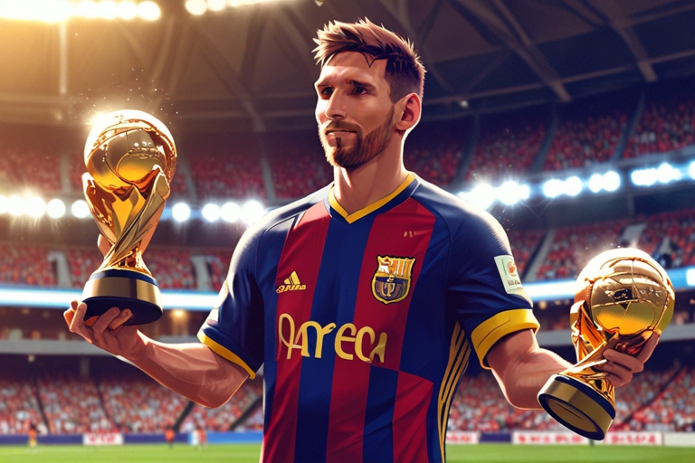 Trofi Lionel Messi: Dominasi di Eropa dan Dunia Sepak Bola
