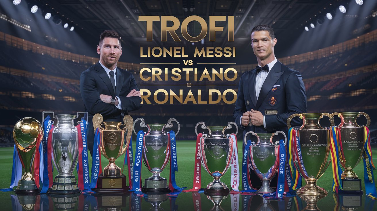 Trofi messi vs ronaldo