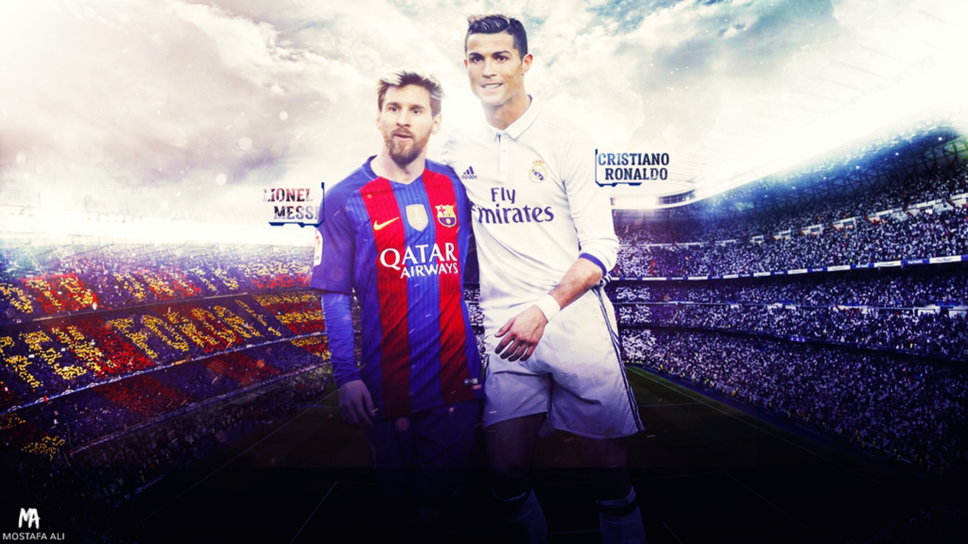 Lionel Messi vs Cristiano Ronaldo: Statistik All Competitions (2009/10 - 2017/18)