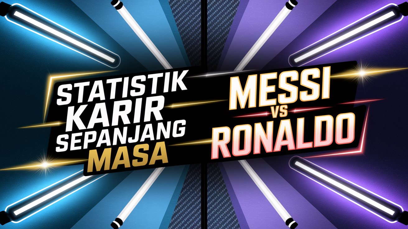 Statistik Karir Sepanjang Masa Messi vs Ronaldo - 2025 Updated