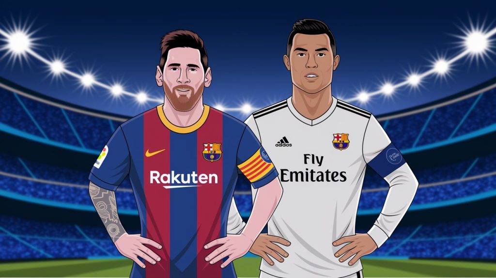 Statistik Liga Spanyol Messi vs Ronaldo
