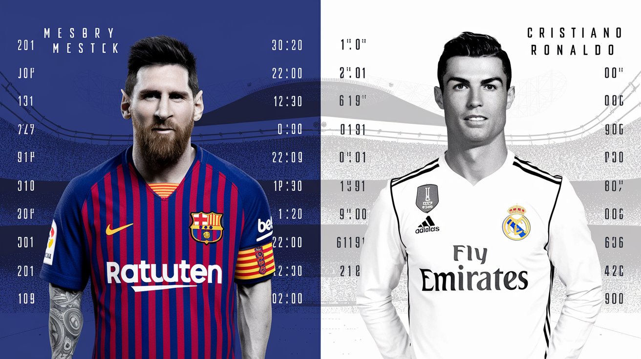 Statistik Klub Sepanjang Masa Messi vs Ronaldo